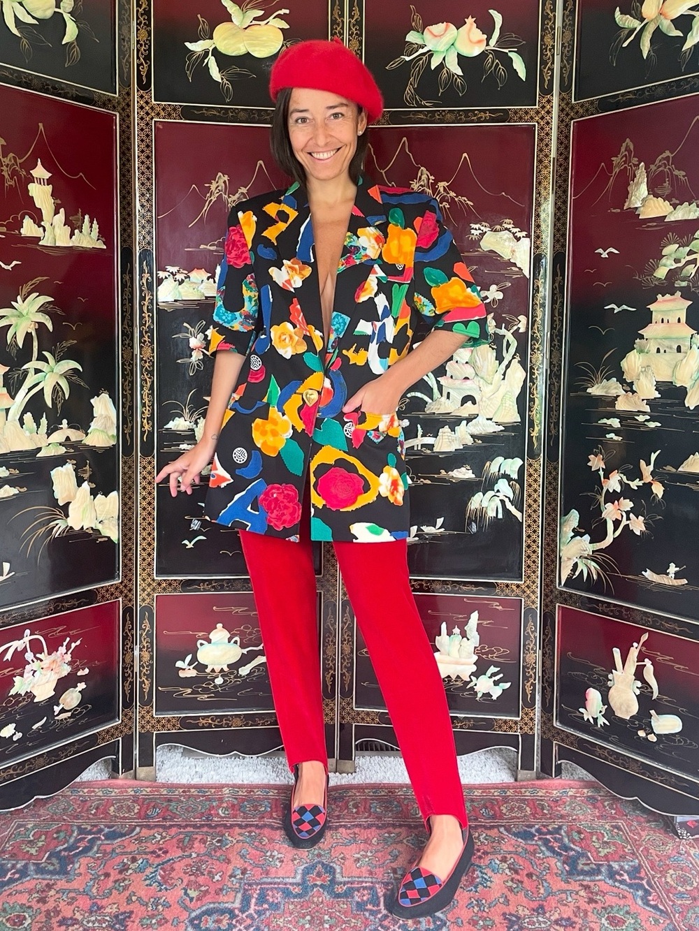 90s Louis Feraud Summer blazer NWT